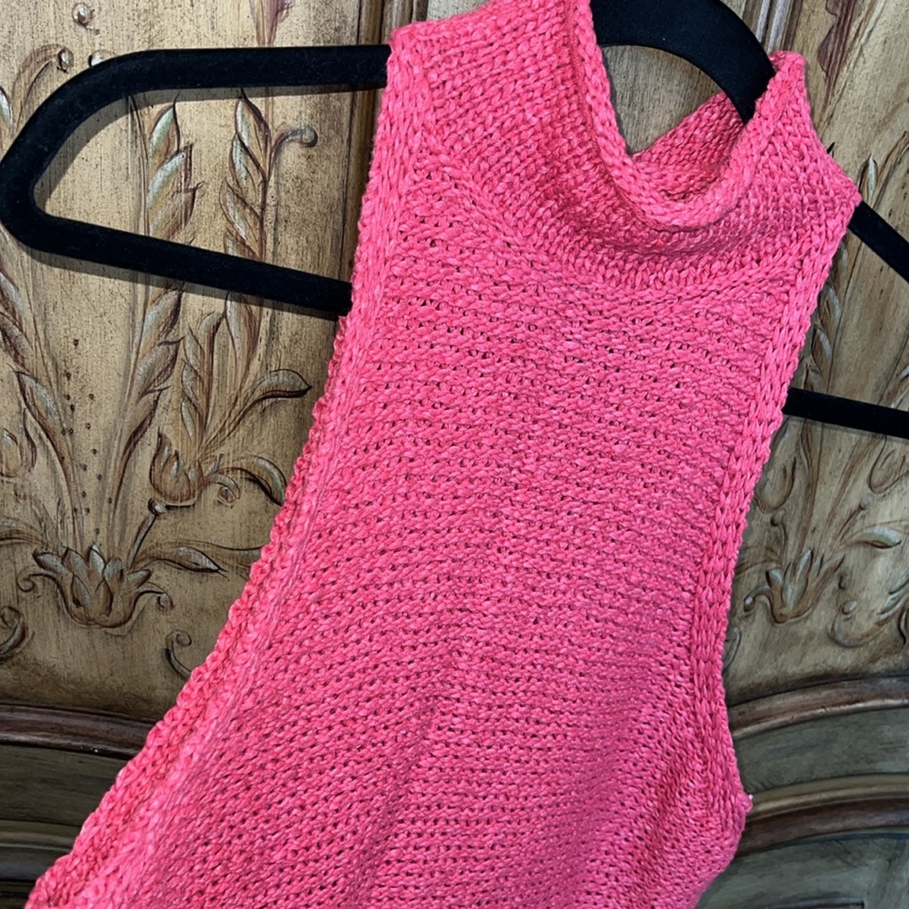 Anthropologie Pilcro Rolled Mock Neck Sweater Tank - Picture 5 of 9